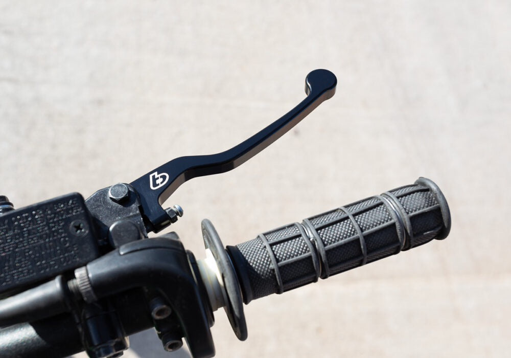 TB Parts Lever, Right - Billet Black – KLX140 All Models